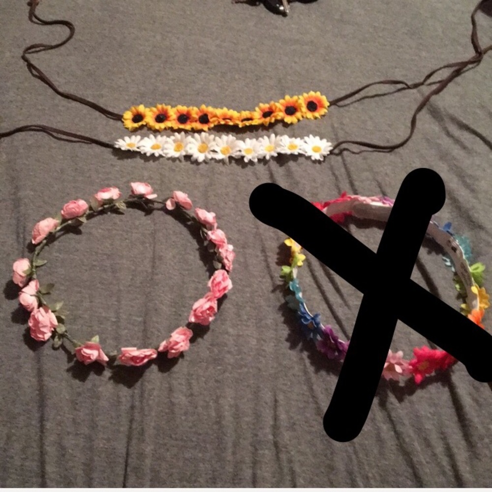 3 Flower Crowns
